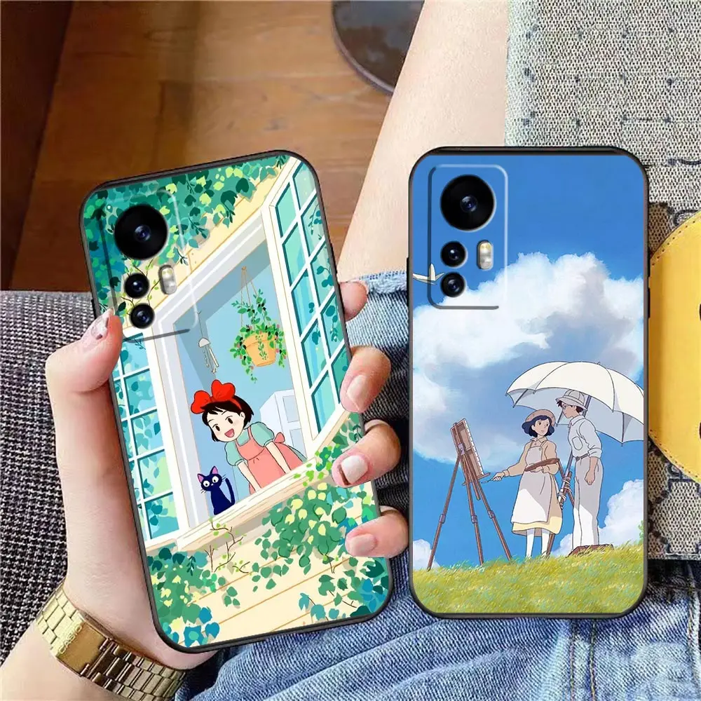 

Phone Case For Xiaomi Mi 13 12 12T 11 11T 10 9SE 9 CC9 8SE 8 6 6X 5 5S 5X Pro Tpro Lite Plus Capa Spirited Away Hayao Miyazaki
