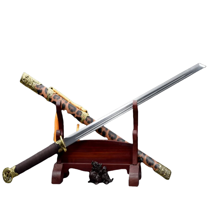 Городской меч Longquan и лезвие ручная ковка интегрированный нож Тан кольцо первый