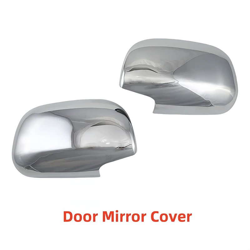 

Автомобильные хромированные аксессуары для заднего вида, украшение для Toyota Rav4 Rush 2009 2010-2013, с отверстиями, накладки на боковые дверные зеркала