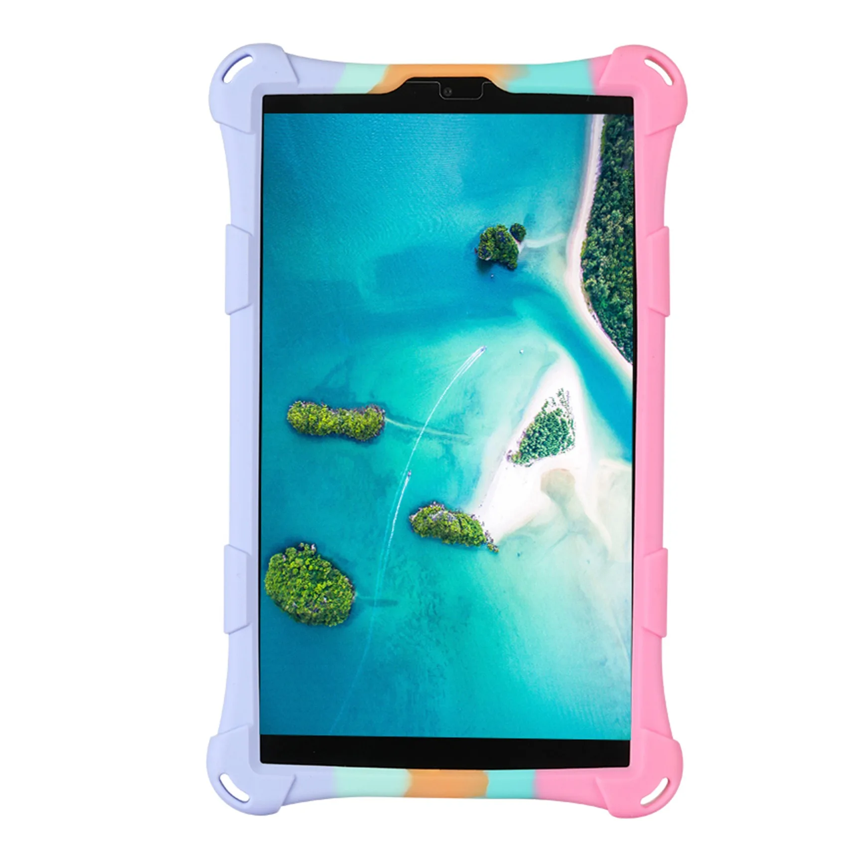 Чехол для планшета Samsung Tab A7 Lite 2021 8 7 дюйма T220 T225 чехол подставка с ручкой офиса (C) |