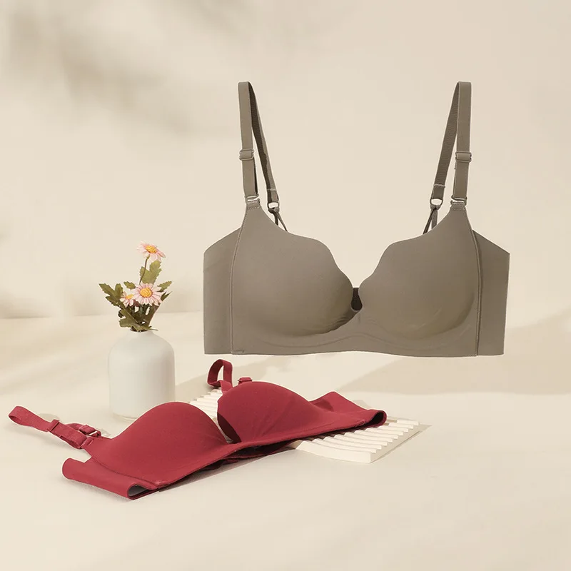 Лифтинг smallpa женское нижнее белье без шрамов тонкий плотный бюстгальтер стальных