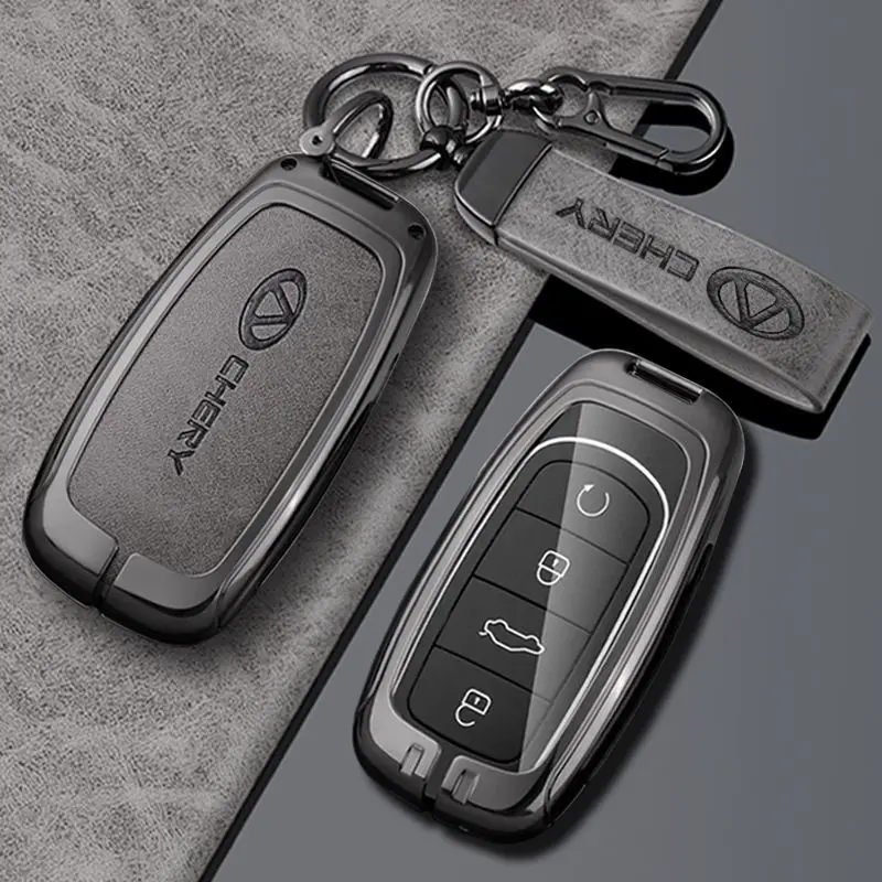 Для Chery Airyzer 5 Plus 2023 автомобильный брелок металлический корпус устойчивый к