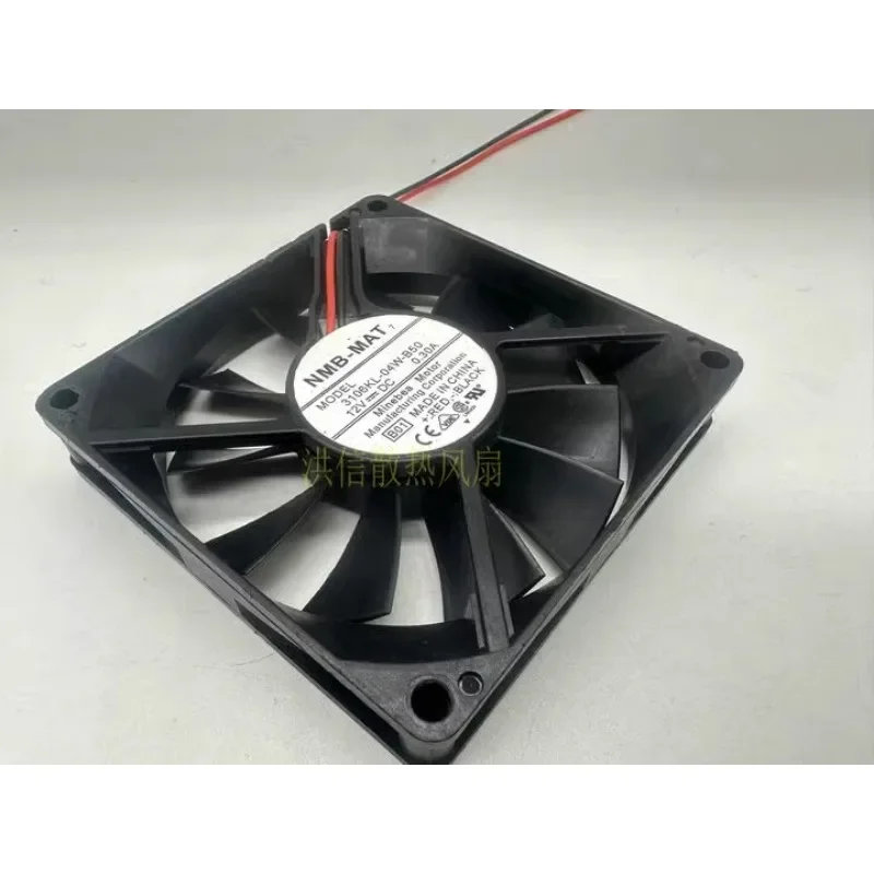 Новый вентилятор охлаждения процессора Для NMB 3106KL-04W-B50 DC12V 0.30A Вентилятор шасси 8015
