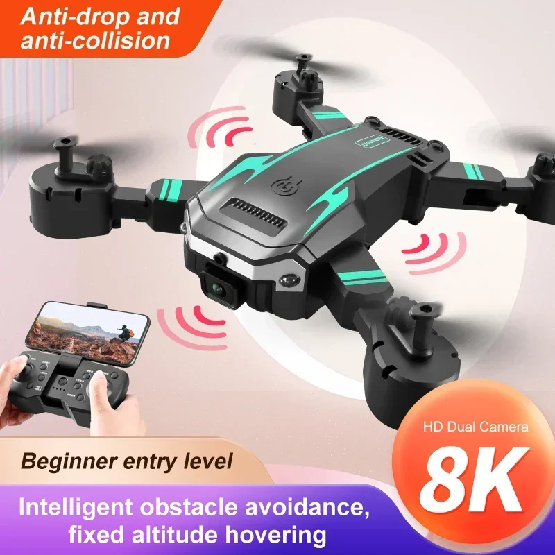 

HJ G6Pro Drone 8K 5G GPS Professional HD Aerial Photography Dual-Camera Omnidirectional Obstacle Avoidance QuadrotorToy