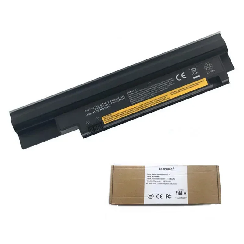 Аккумулятор Banggood для ноутбука Lenovo Thinkpad Edge 13 &quotE30 E31 57Y4565 0196RV6 0196RV7 FRU 42T4806 42T4818 4400 мАч