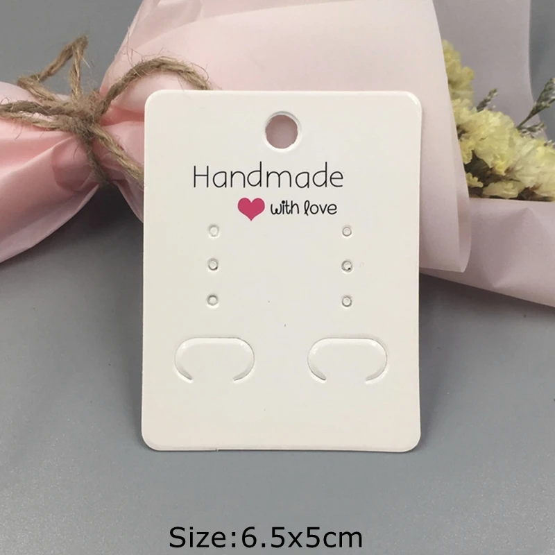 

Картонные бирки для украшений 50 шт