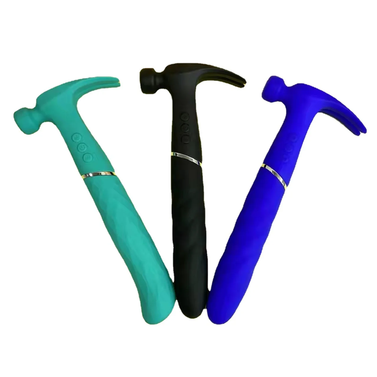 Новый стиль импульсный Вибратор в форме молотка для женщин мастурбация розовый