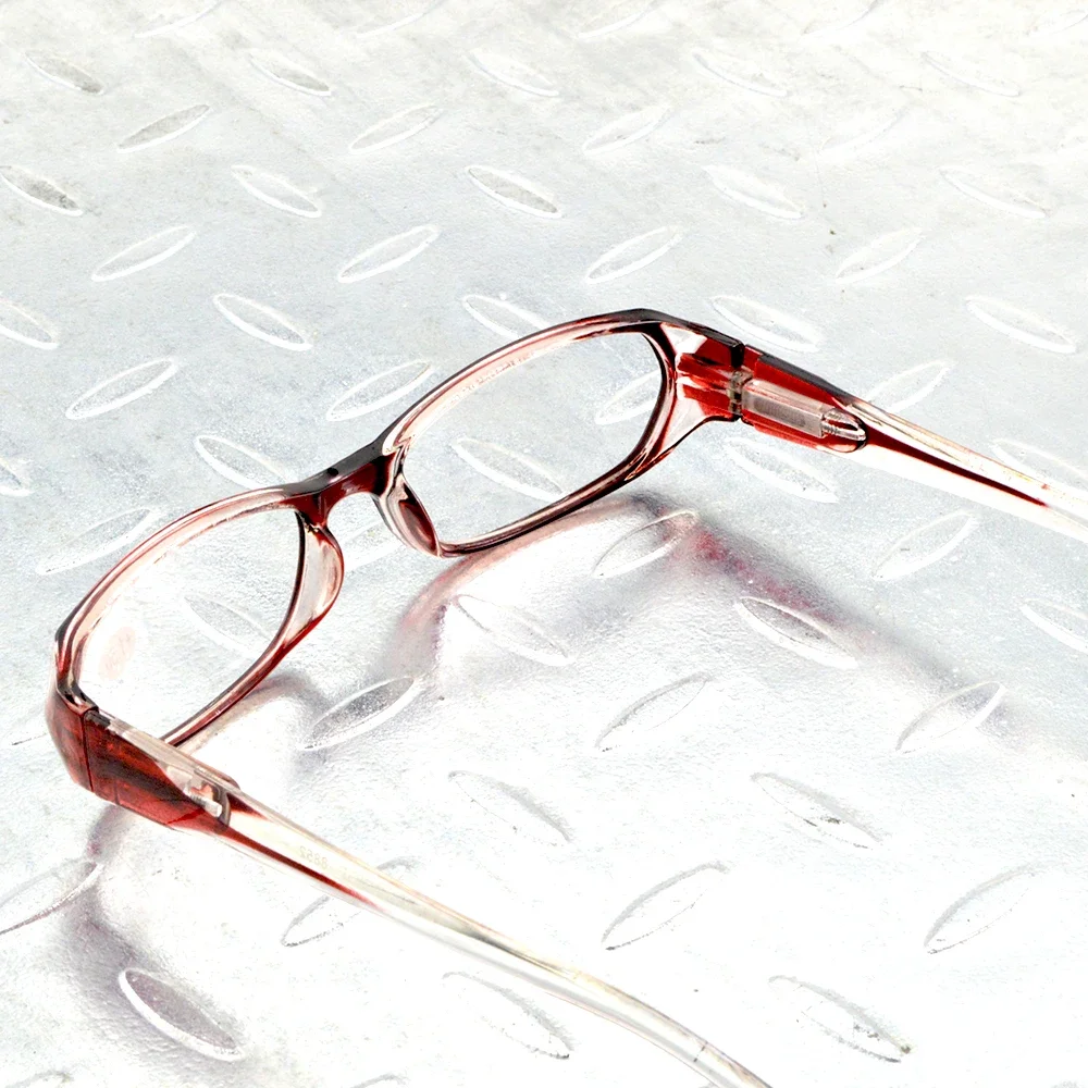 2 пары женских очков для чтения ручной работы с градиентной красной оправой и