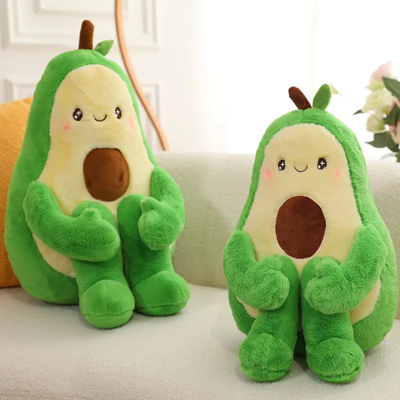 

Lovely Avocado Pillow Cloth Doll Birthday Gift Girl Cushion Doll Large Plush Toy
