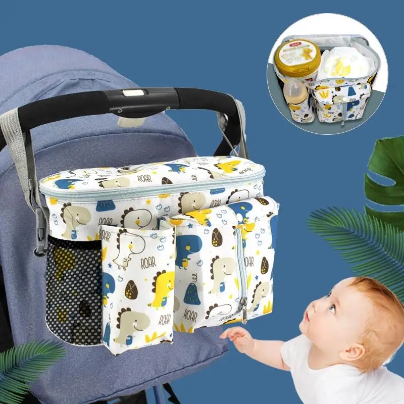 

Baby Cheap Stroller Bag Nappy Diaper Bag Carriage Trolley Side Hanging Basket Storage Organizer Baby Car Stroller Accessories