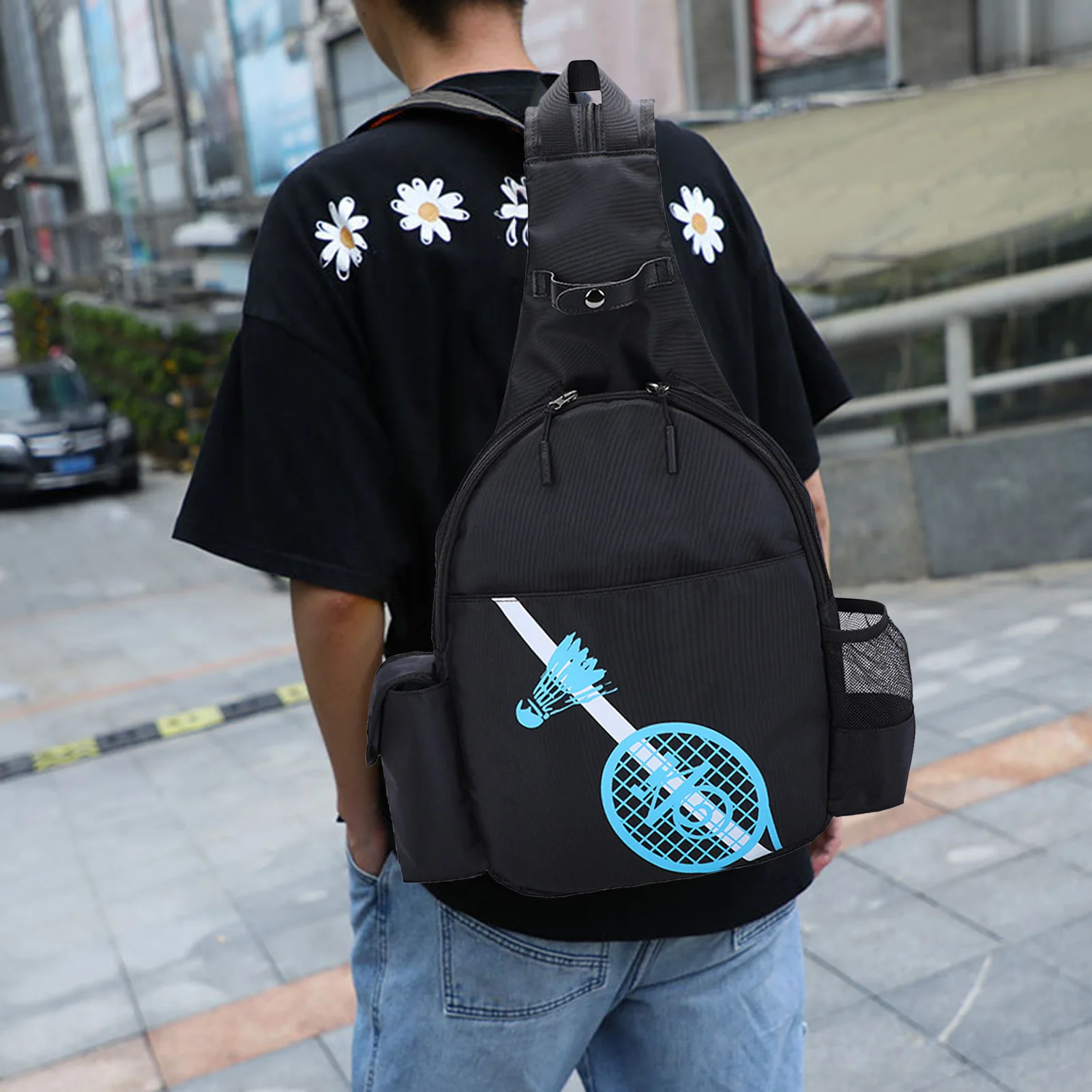 

Tennis Racquet Backpack For Women Men Tennis Racket Bag With Compartment Store Rackets Balls Sports Gear Tennis Bags With