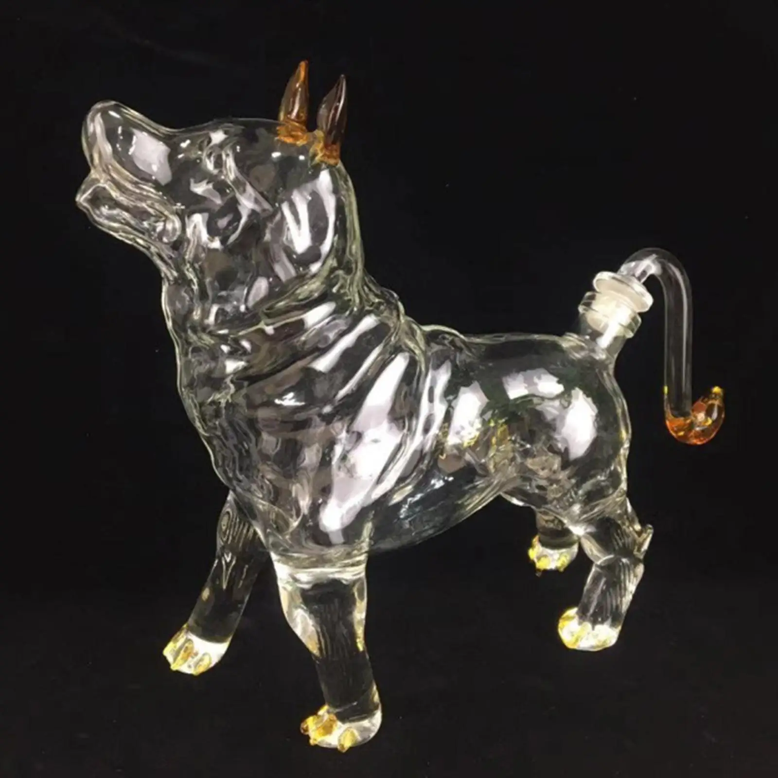 Графин для животных типа зодиака Подставка в форме собаки спиртных напитков