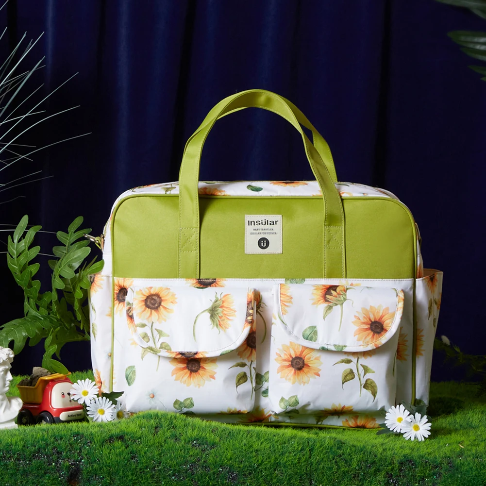 

New Style Waterproof Diaper Bag Large Capacity Messenger Travel Bag Multifunctional Maternity Mother Baby Stroller Bags bolsa