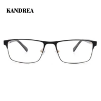 kandrea vintage luxury glasses frame men square optical fashion myopia prescription hyperopia alloy rertro eyeglasses hg5809