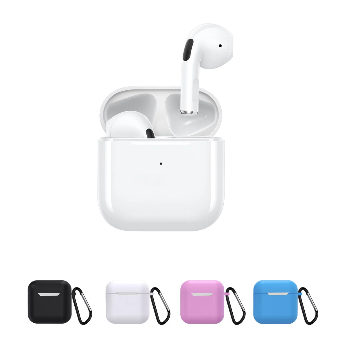 

In Ear Air Buds Pro 4 TWS Wireless Earphone Bluetooth-compatible 5.0 Headset Hands Free Earbuds for Xiaomi Iphone Huawei Phone