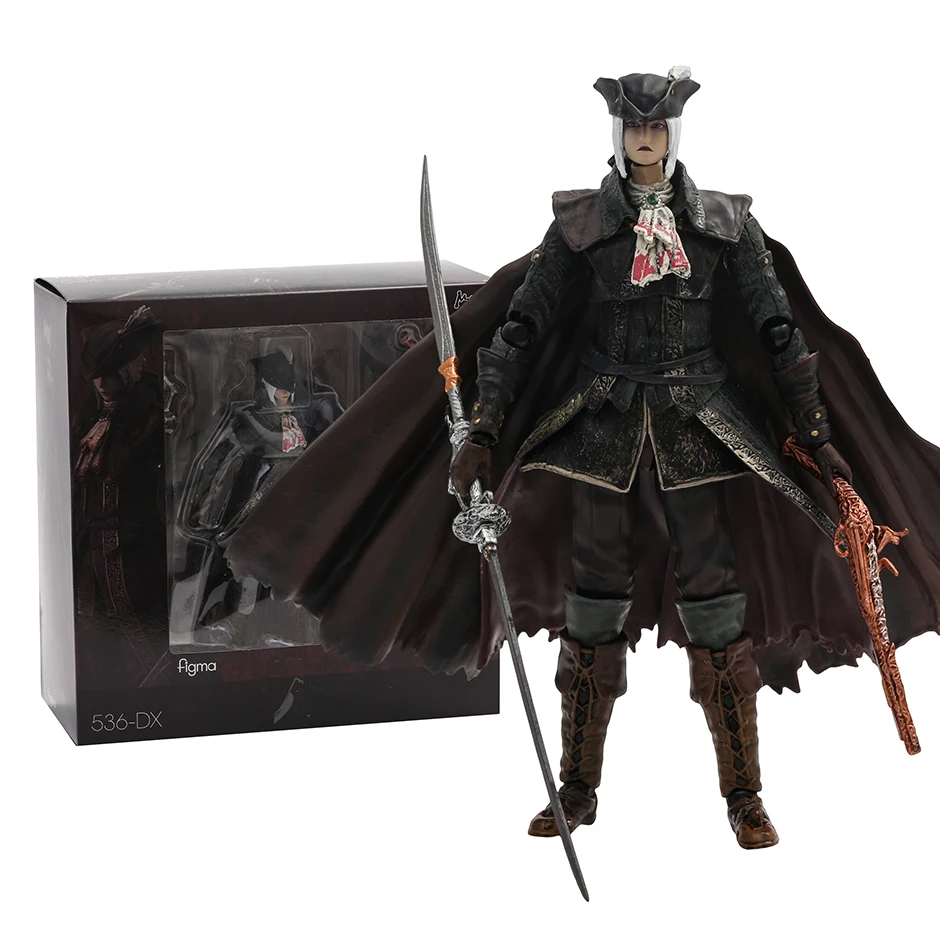 

figma Bloodborne The Old Hunters Edition Clock Tower Maria DX Edition Action Toy Figures Children's Gifts