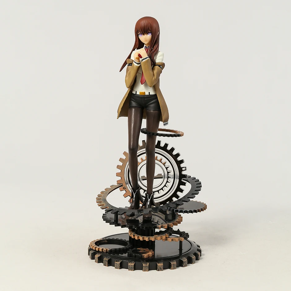 Steins Gate Makise Kurisu масштаб 1/7 фигурка Модель ПВХ игрушка дисплей подарок
