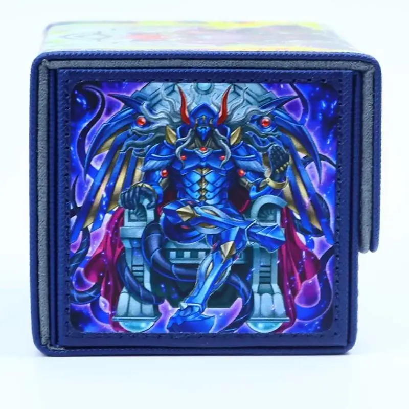 Фото Ю-Ги-О! Коробка для карт Ddd Duo-Dawn King Kali Yuga Ragnarok Diy Портативный футляр для хранения карт Аниме-аксессуар Подарок для коллекционеров игровых карт №3