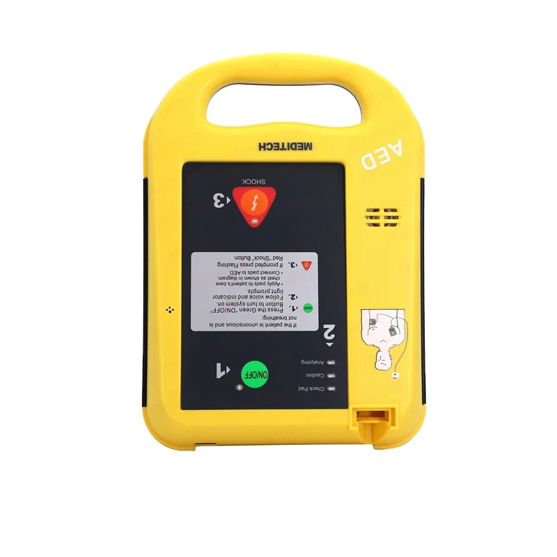 

Advanced Biphasic high quality AED Smart High protection with free carrycase