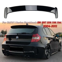 for bmw 1 series hatchback e81 e87 120i 118i 116i car roof spoiler rear trunk spoiler 2004 2011 rear wing abs body kits tuning