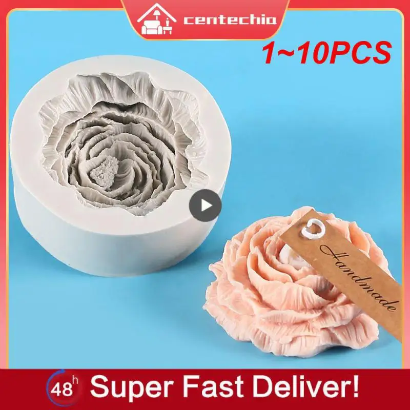 

1 ~ 10 шт., силиконовая форма для свечей