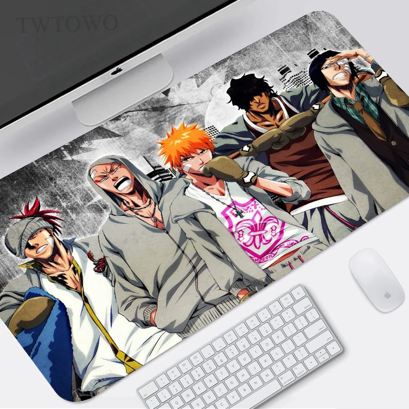 

Bleach Anime Mouse Pad Gaming XL Home Computer New HD Mousepad XXL keyboard pad Carpet Soft Anti Slip Computer Mice Pad