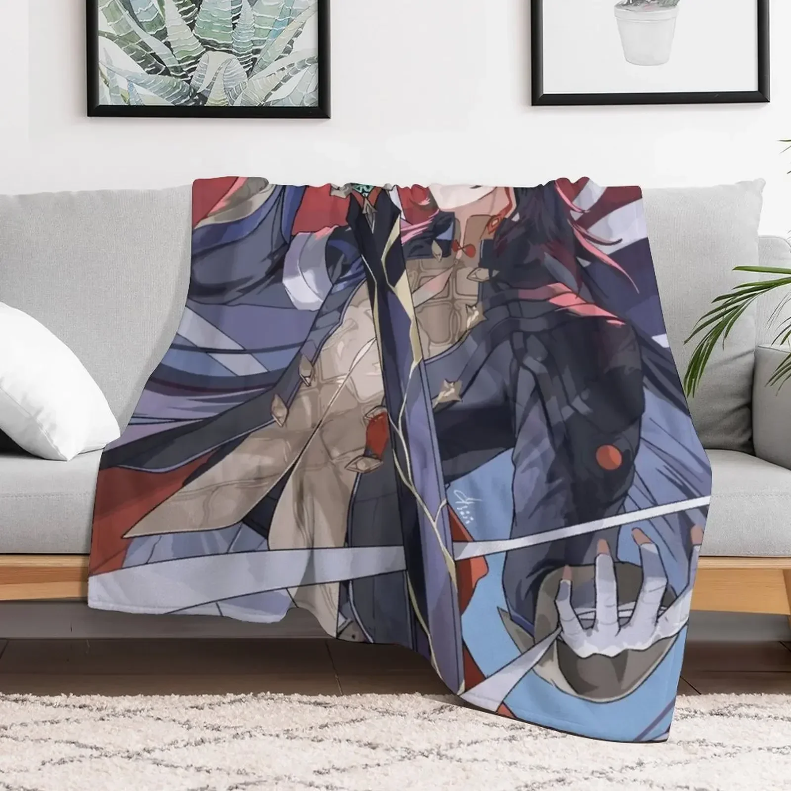 Одеяло Blade Honkai Star Rail рождественское украшение для малышей одеяла