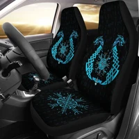 viking dragon helm of awe aegishjalmur car seat coverspack of 2 universal front seat protective cover