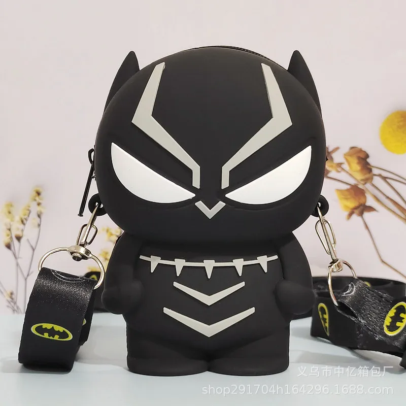 Disney 2023 New Avengers Children's Messenger Bag Spiderman Captain America Iron Man Coin Purse