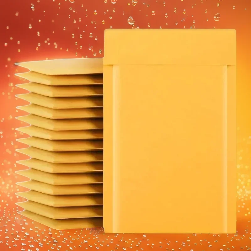 50 шт. крафт-пузырчатые конверты бумажные мягкие почтовые транспортировочная