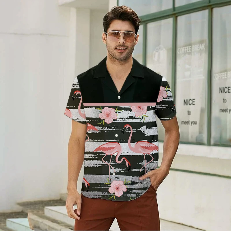 Рисунок 2 - Комплект гавайской рубашки с 3D принтом