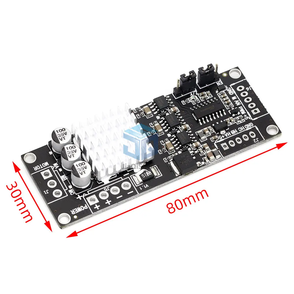 Трехфазный модуль контроллера мотора Холла с бесщеточным двигателем