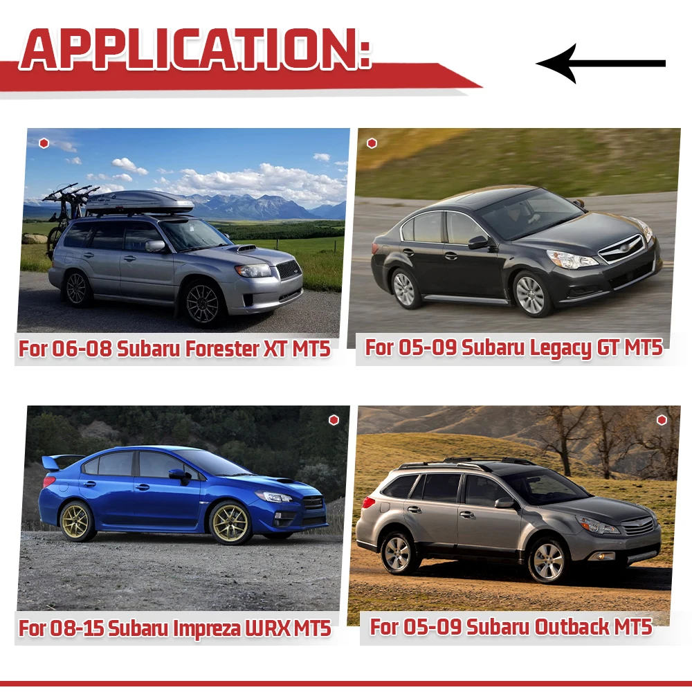 VR — короткий рычаг переключения передач с комплектом передних и задних втулок