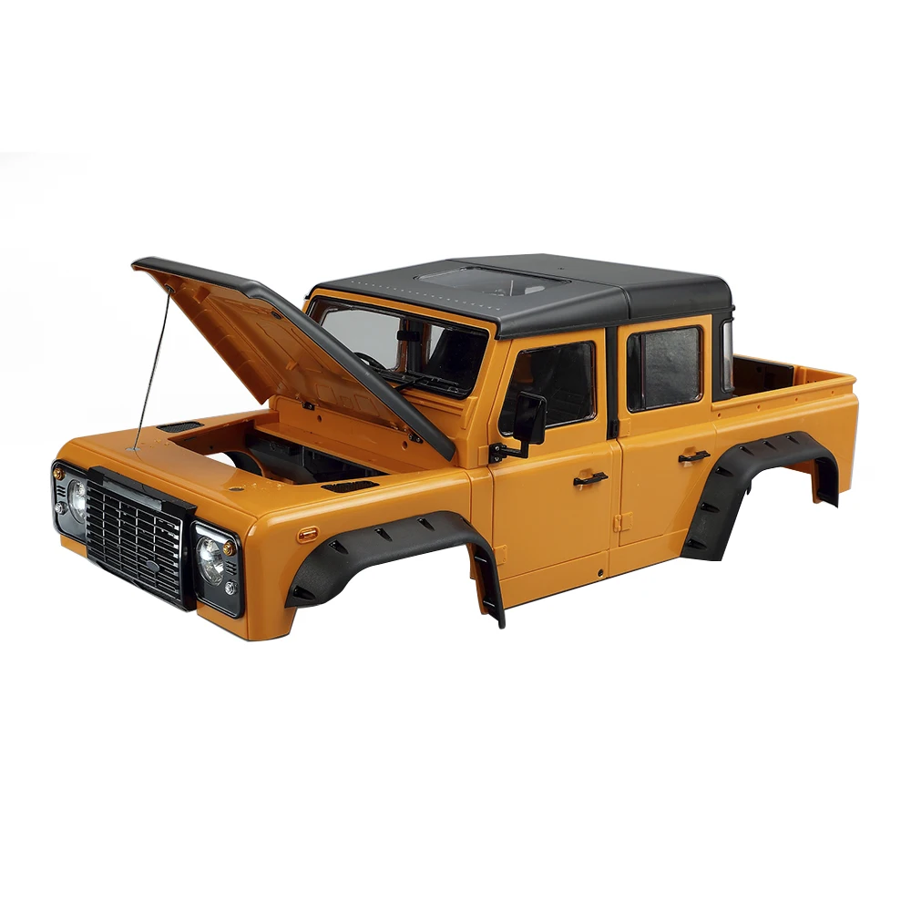 313 мм 12 3-дюймовая колесная база D130 Defender Pickup Body Shell для 1/10 RC гусеничного автомобиля