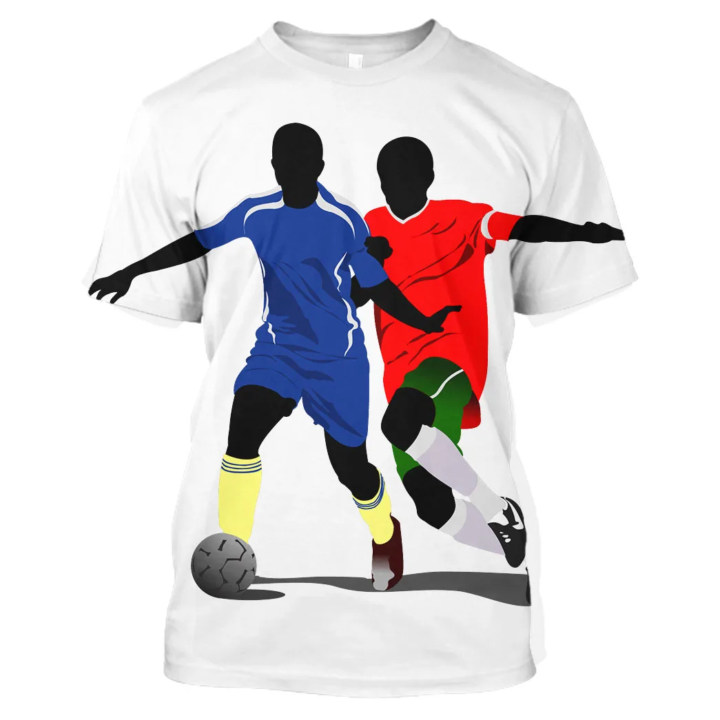 

Jumeast 3D Graphic Tees Oversized Football Jersey Printed Men T Shirt Sweat Manga Gym Soccer Cartoon Hip Hop Sportswear Premium