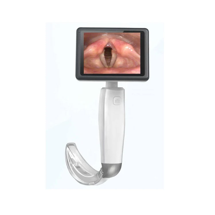 

High resolution anti-fog flexible video laryngoscope/ promotion price video laryngoscope