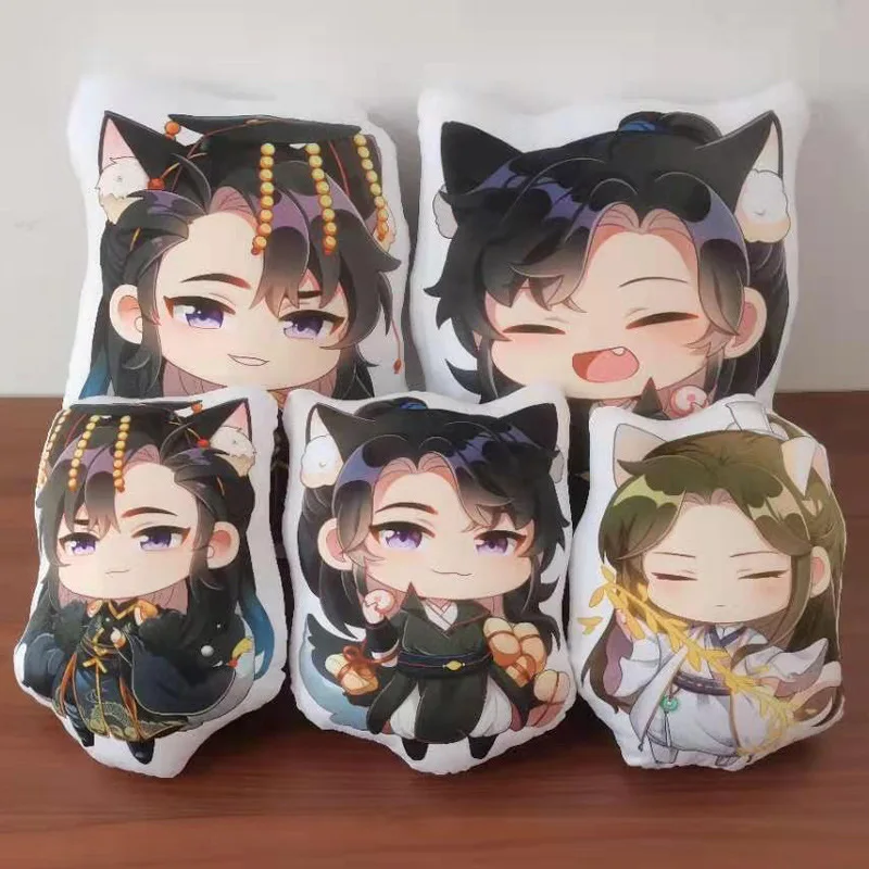 

Плюшевая кукла Shizun Chu Wanning Mo Ran из аниме «хаски и его Белый Кот», Набивная игрушка-подушка, Сумка с подвеской, брелок