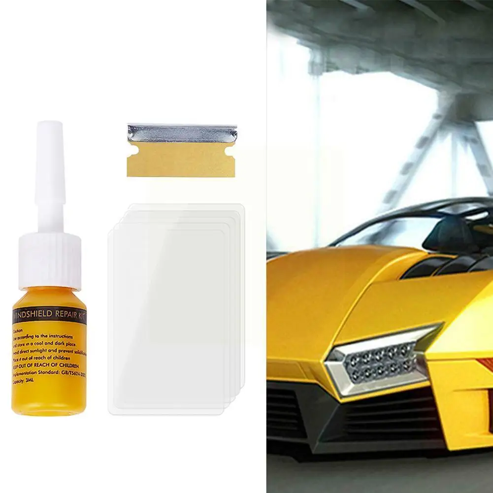 

Car glass repair agent windshield repair tool glass polishing window scratch kit repair tool crack repair resin glass glass C3M4