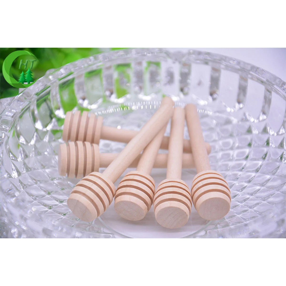 

Honey Stirrer Stir Spoon Pot Stirrerstea Honeycomb Sticks Stirring Syrupgarlic Fry Sauce Silicone Wooden