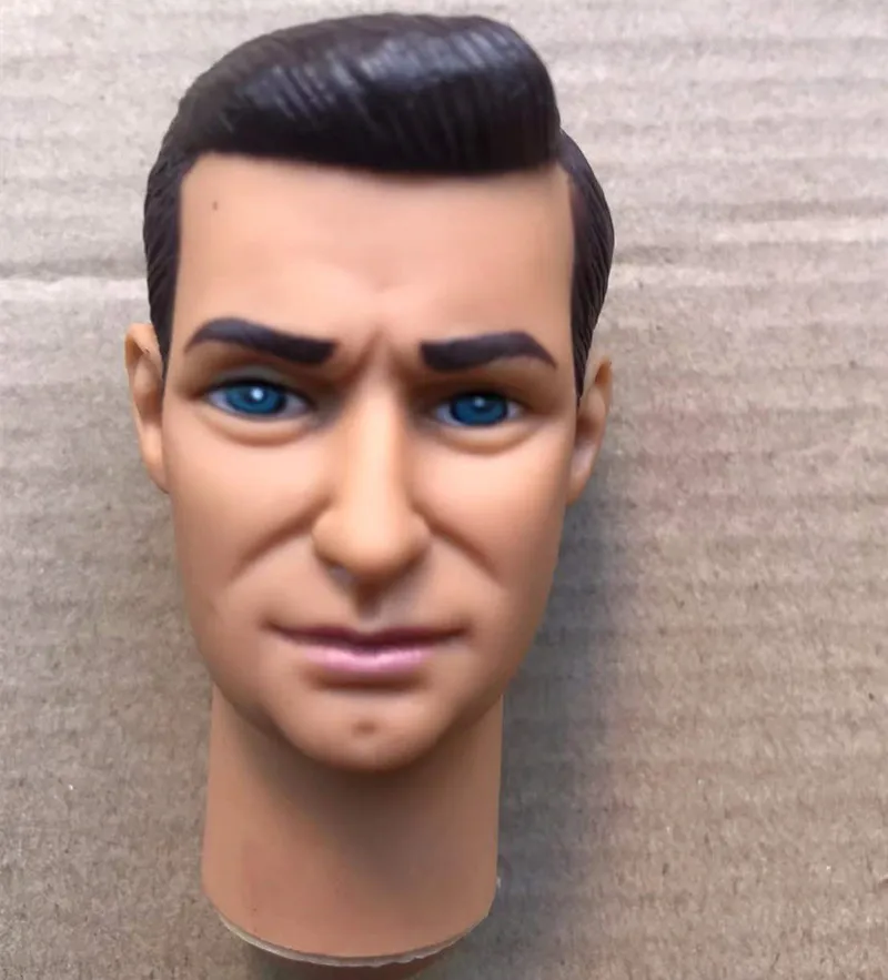 Мужская кукла коллекция голов Оригинальная фигурки хорошее лицо для макияжа