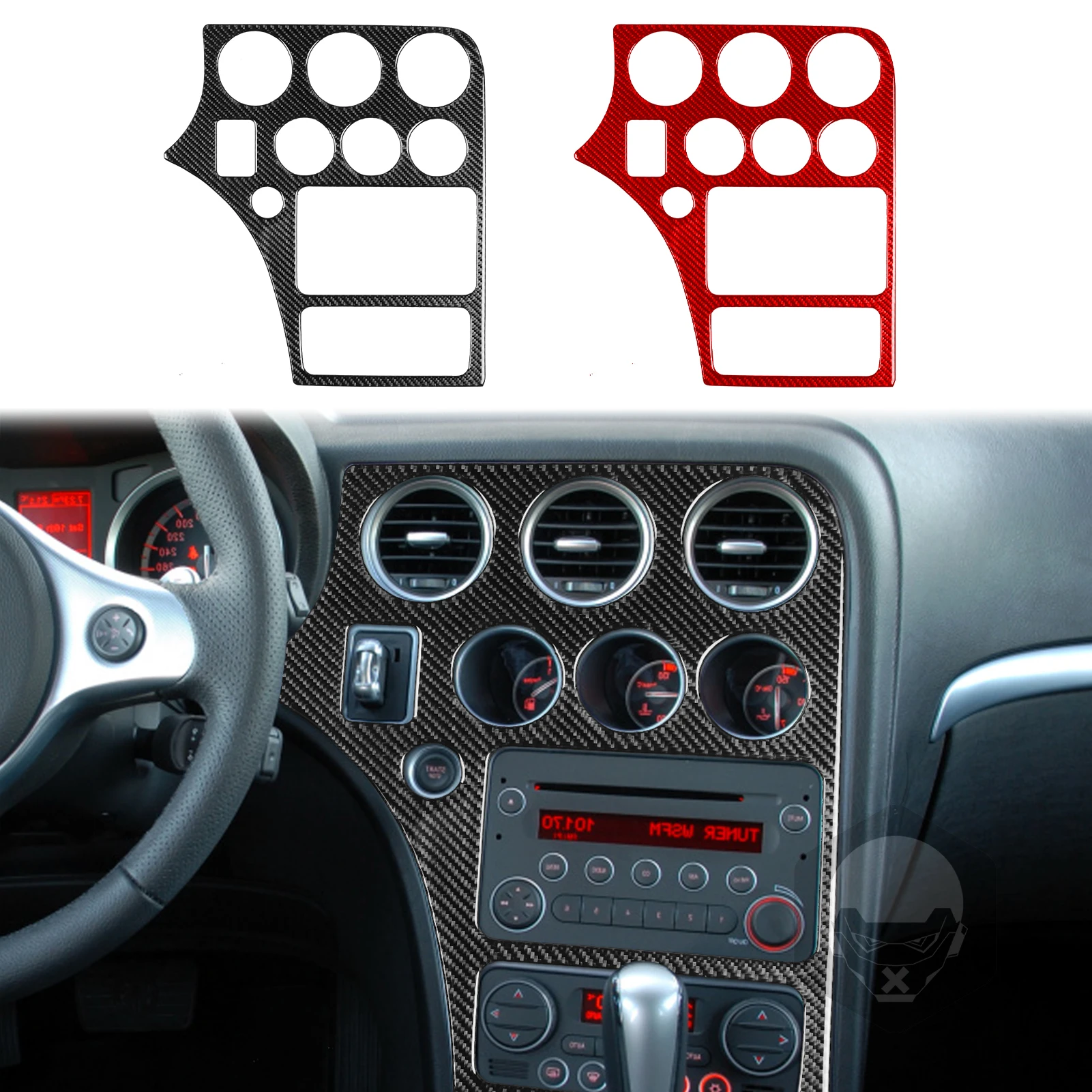 Для Alfa Romeo 159 2005–2024 автомобильные аксессуары из настоящего углеродного волокна