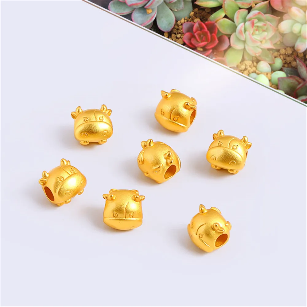 Прочная защита цвета песка золото DIY аксессуары Feitian Niu Tong Kong Benmingnian для девочек Xiao Niu нить для рук браслет из бисера