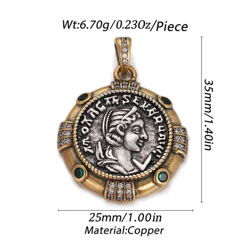 Серебряные шармы «Древний Греция 12 богов» YVIESIO JEWELRY ACCESSORIES