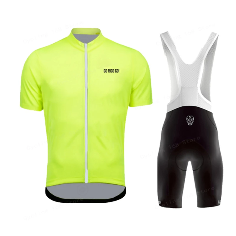 

2022 Go Rigo Go Colombia Cycling Jersey Set Men Road Bike Suit Summer Cycling Clothing Bicycle Uniform MTB Maillot Ropa Ciclismo