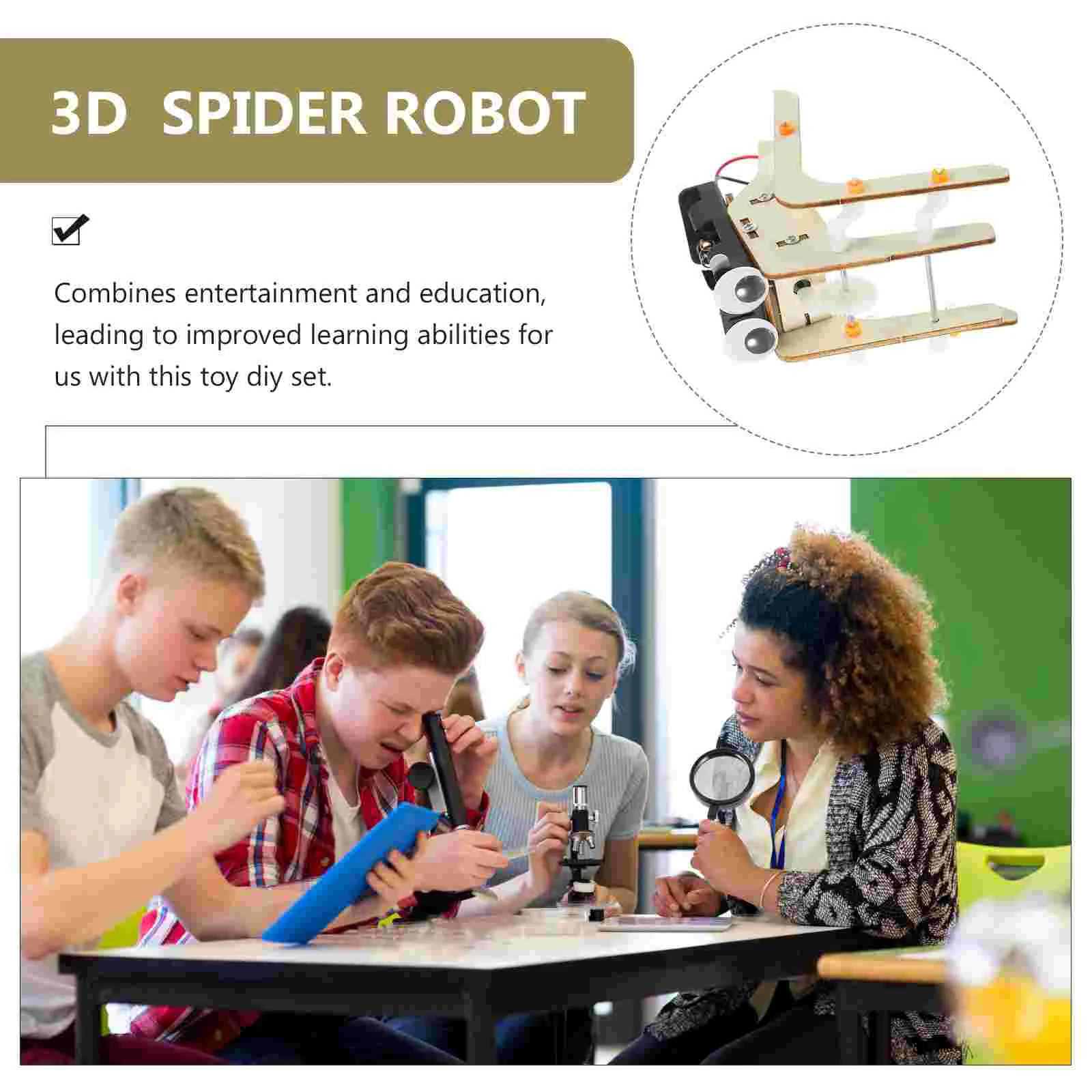 Игрушка DIY Робот для малышей Детские игрушки Строительство 1200X800X700CM Пластиковая