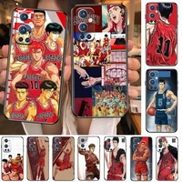 hot anime for oneplus nord n100 n10 5g 9 8 pro 7 7pro oneplus 7 pro 17t 6t 5t 3t phone case black cover slam dunk