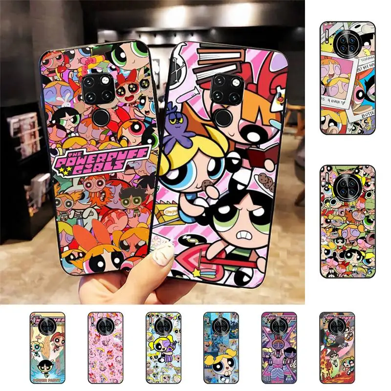 

Fashion Cute Cartoon Girl Phone Case for Huawei Mate 20 10 9 40 30 lite pro X Nova 2 3i 7se