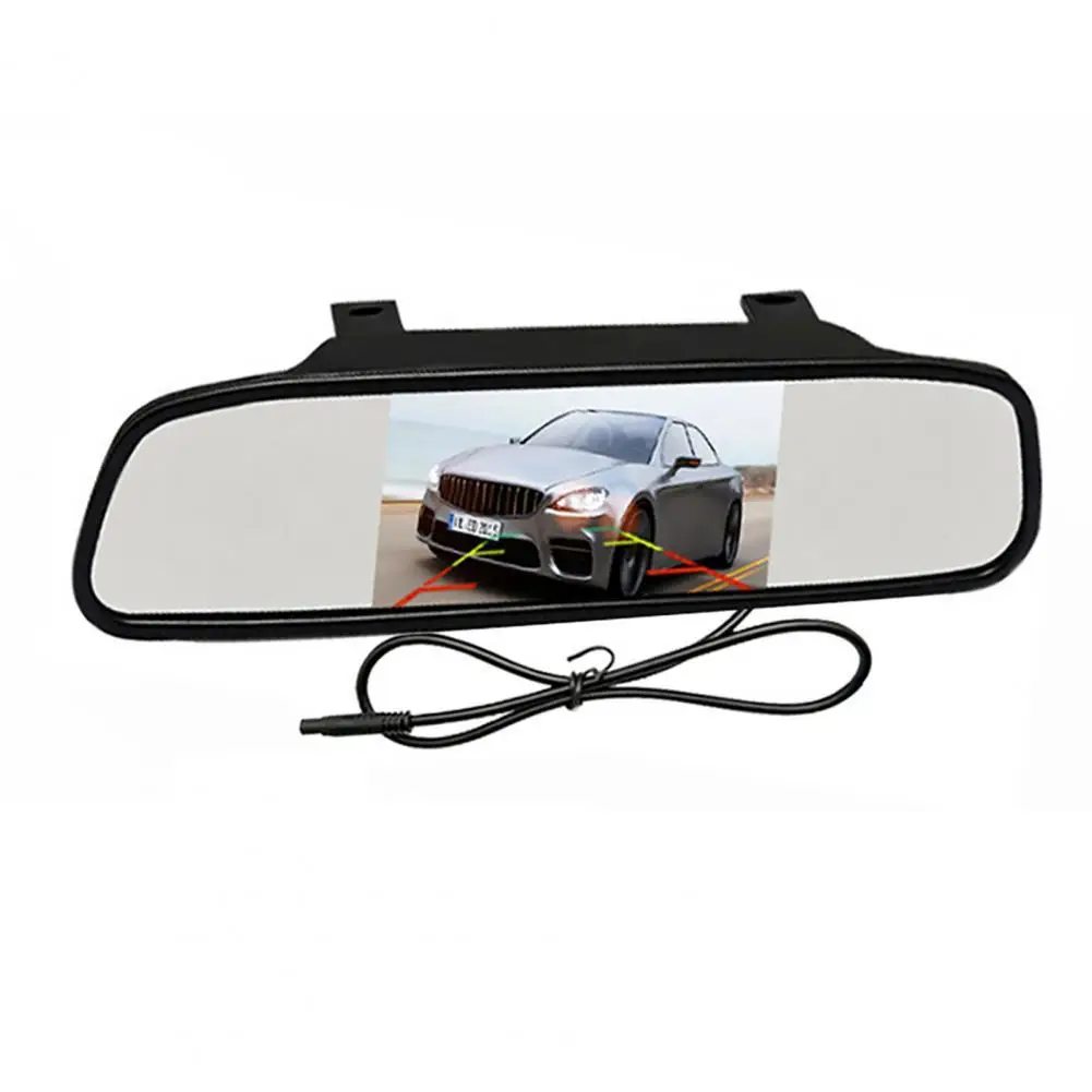 

Reversing Displayer Durable 5-Inch Car Parking Monitor Camera Easy Installation High Clarity Parking Monitor