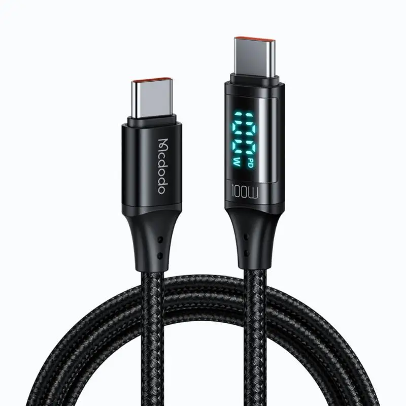 

Зарядный шнур для телефона Универсальный 5a Led 100w Pd Быстрая зарядка для Poco X3 Huawei Samsung C к Type C Cable
