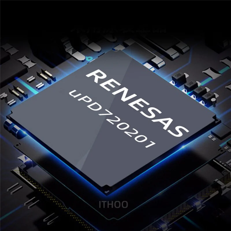 Адаптер USB 3.2 Pci Express E на 7 портов Карта адаптера расширения USB3 Gen1 Удлинитель Pci-E